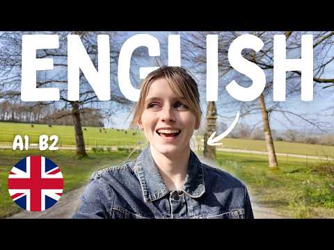 The UK in Spring | Slow British English Vlog